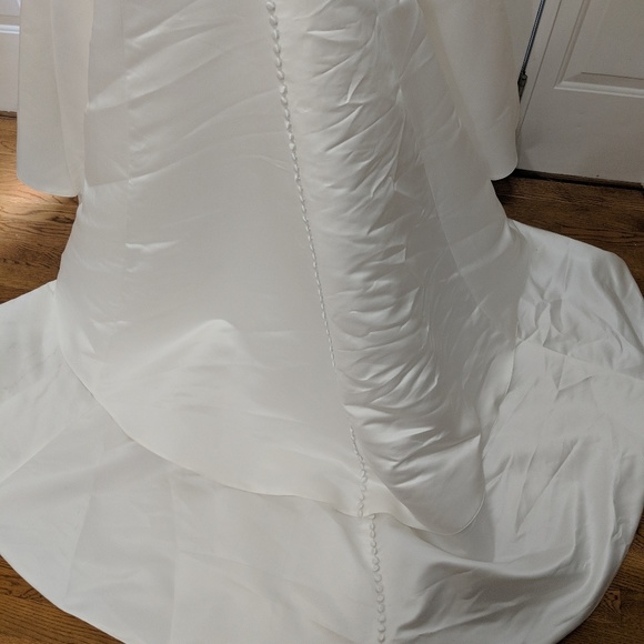 Jasmine Bridal Vneck A Line Wedding Gown*sale* - Picture 4 of 8